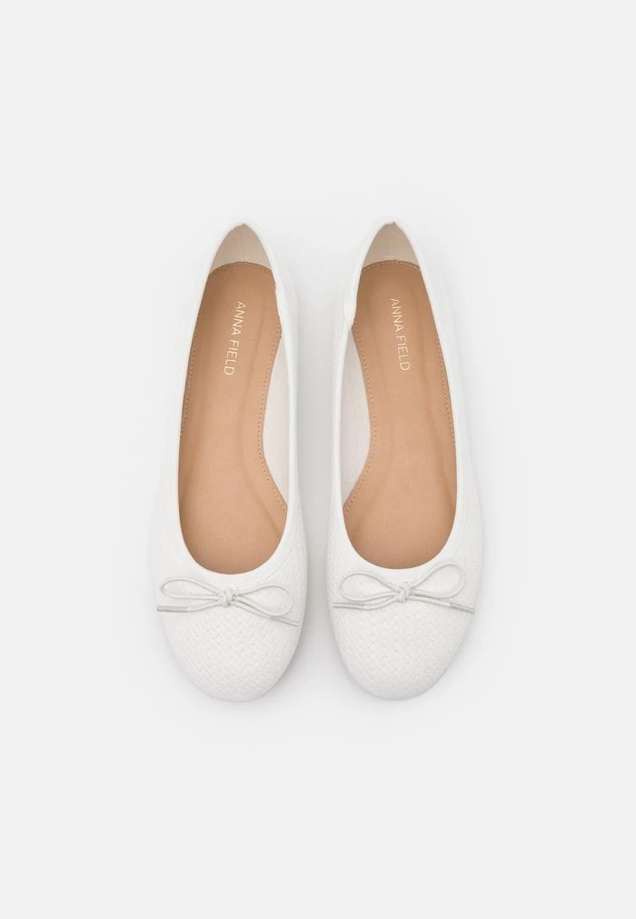 Ballerine ANNA FIELD Anna Field Ballet Pumps Blanche Femme | MUO-4621391